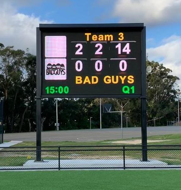 AusSport Elite Outdoor Scoreboard for AFL and Rugby League